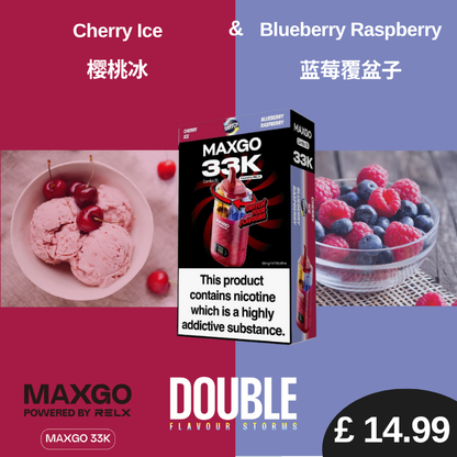 V6 FREE Shipping RELX MAXGO 33K Device x2