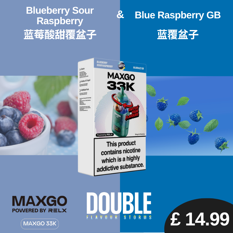 V6 FREE Shipping RELX MAXGO 33K Device x2